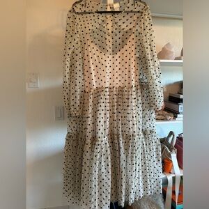 H&M polk-a-dot dress